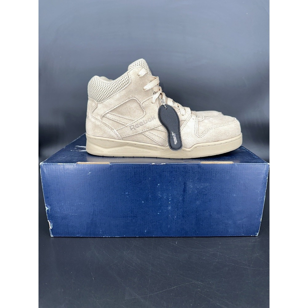 Reebok BB4500 Work Men 7W Tan Suede Composite Toe Safety Sneakers RB2950 EH SR - Picture 5 of 12